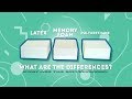Talalay latex, Memory Foam and Polyurethane? - What are the differences? Talalay latex, Memory Foam and Polyurethane? - What are the differences?