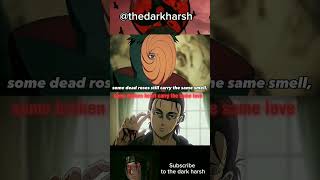 obito and eren //#anime #animeedit #love #quotes #naruto #attackontitan #obito #eren #shorts#sad