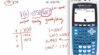 Algebra 1 Regents June 2015 #17