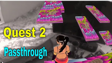 Quest 2 Passthrough Gameplay