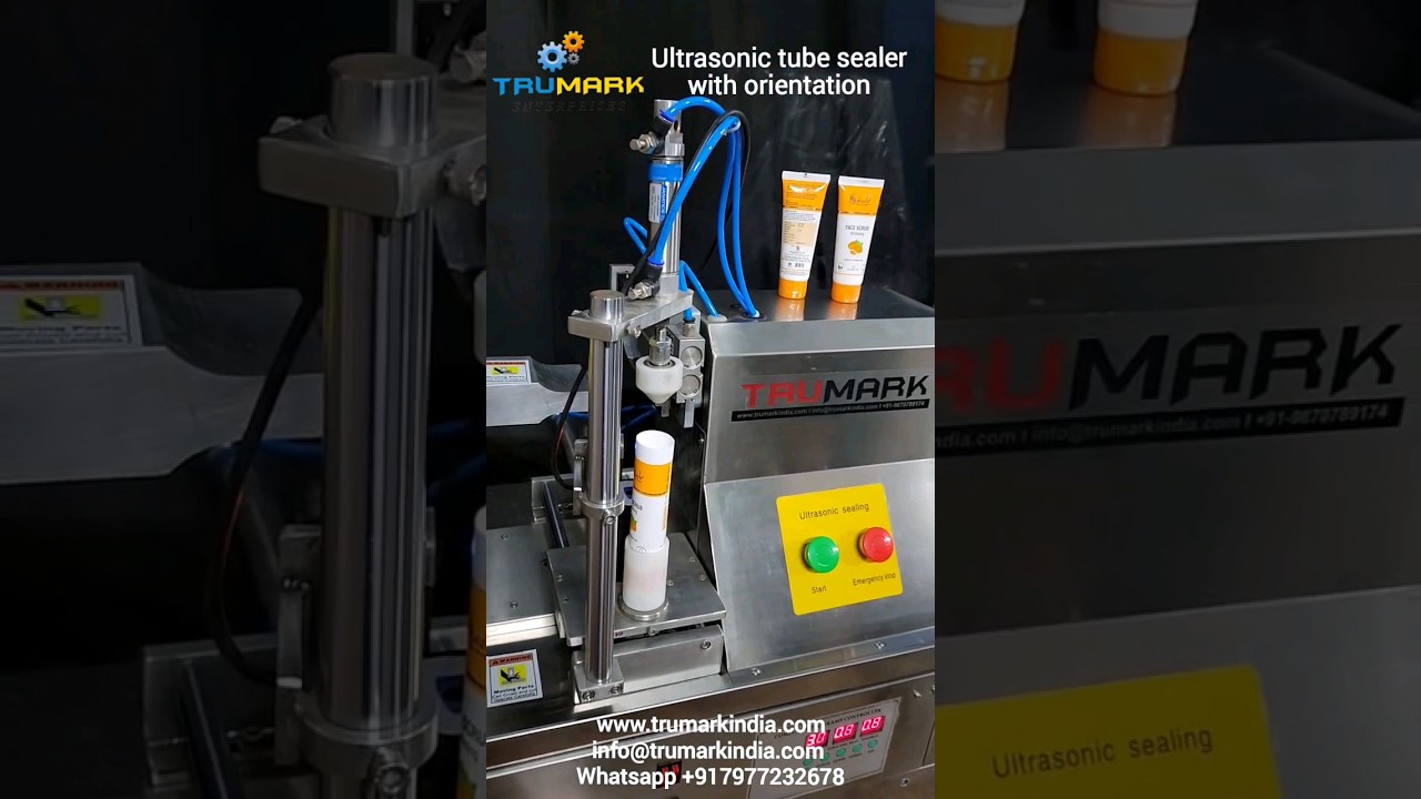 ULTRASONIC TUBE SEALER WITH I MARK ORIENTATION