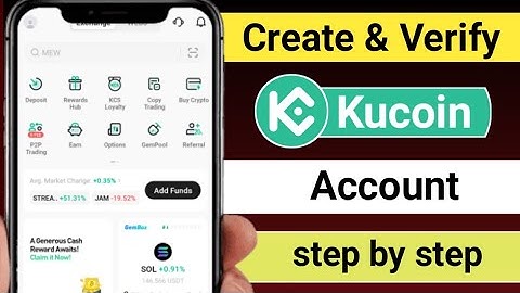 How to create kucoin account step by step || kucoin par account kaise banaye