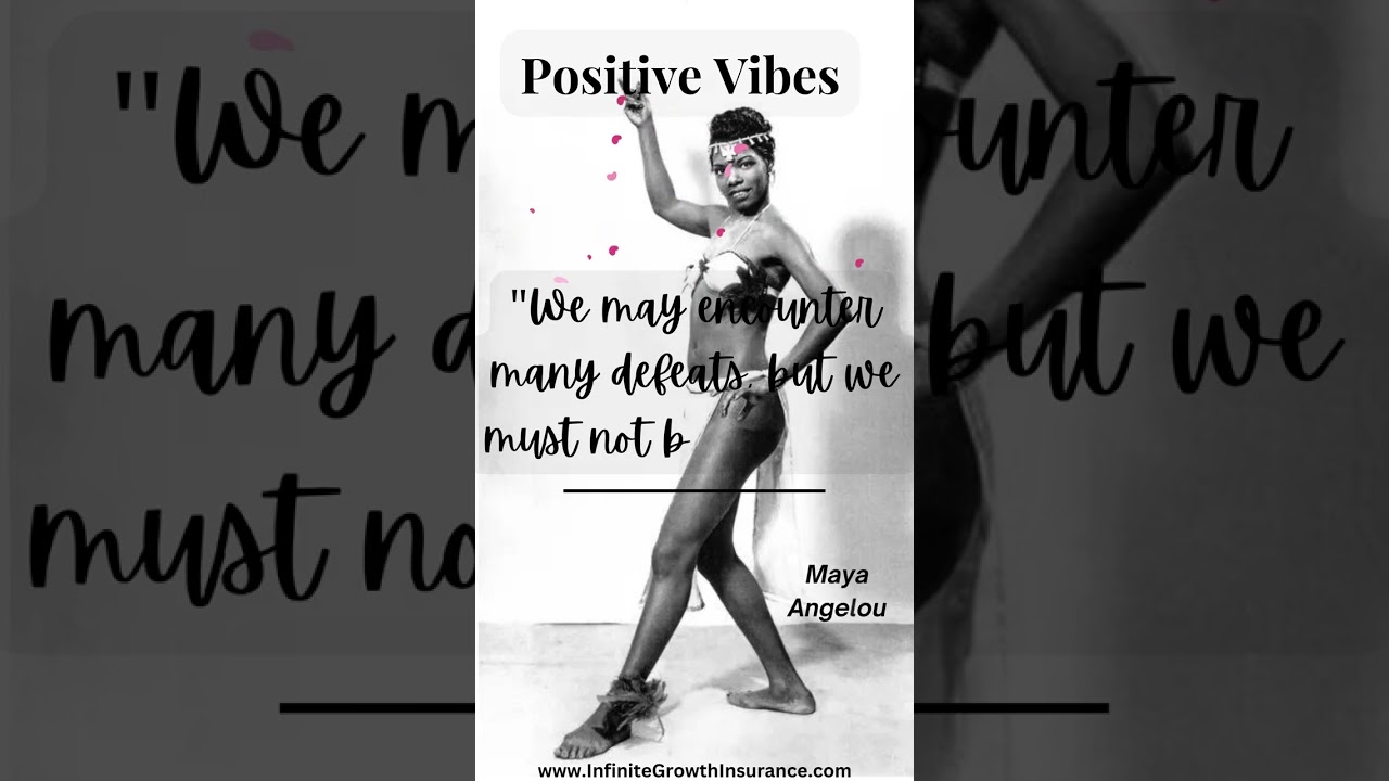 Feel-Good Quotes to Brighten Your Day - Maya Angelou