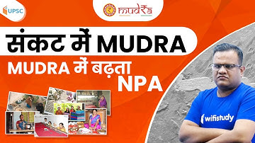 9:45 AM UPSC CSE 2020 | Special Session by Ashirwad Sir | Mudra NPA Crisis (Mudra Loan)
