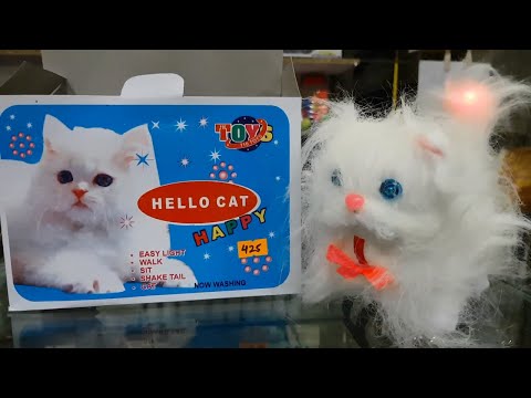 hello-cat-toys-for-kids-||-fur-real-walking-cat-toys-||-battery-operated-cat-toys-||-happy-cat-toys