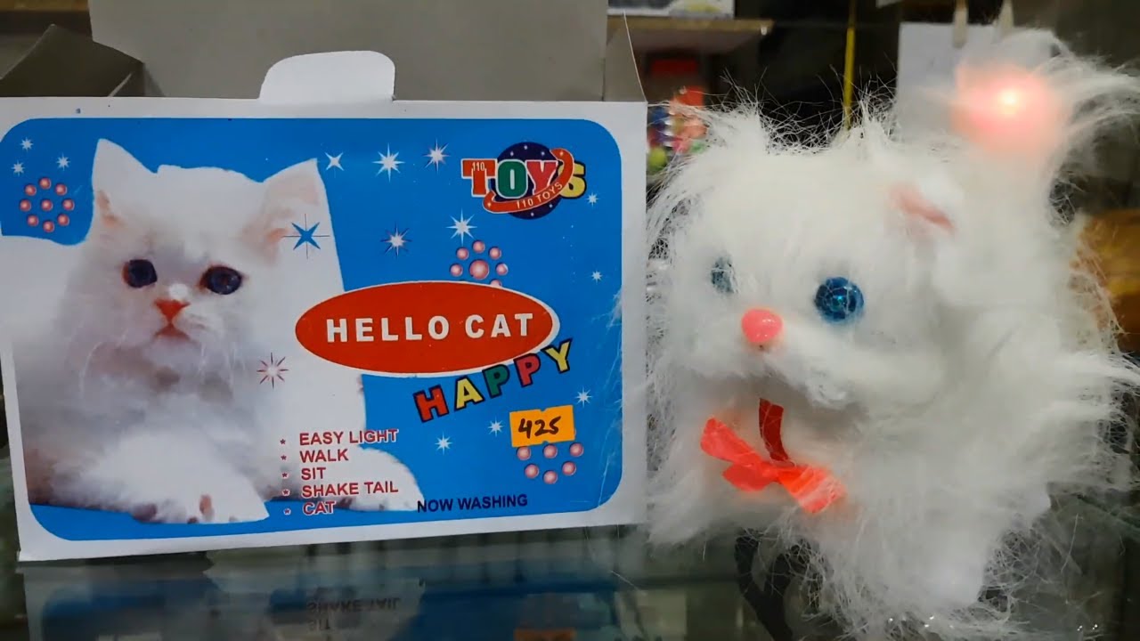 walking cat toy