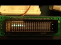 Arduino, MSGEQ7, VFD Spectrum Display