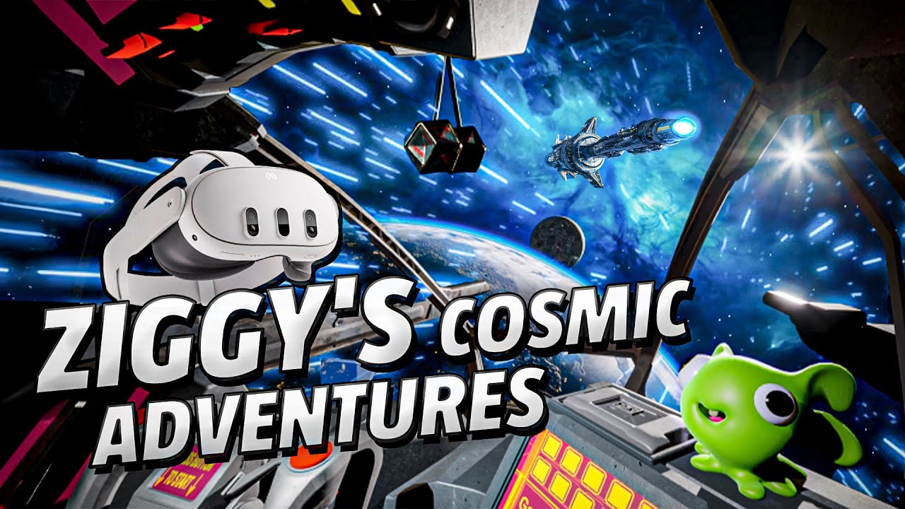 Космические приключения Зигги — Игровой процесс Meta Quest 3 | Первые минуты [Без комментариев]