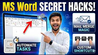 Microsoft Word Secret Tricks! Mail Merge, Macros & Developer Tab 🔥