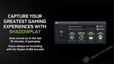 Nvidia Shadowplay - Setup and Gameplay recording :Crysis 3 / Far Cry 3 / NFS Most wanted 2012