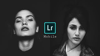 Iphone X portrait matte black effect on android - Lightroom Mobile tutorial screenshot 5