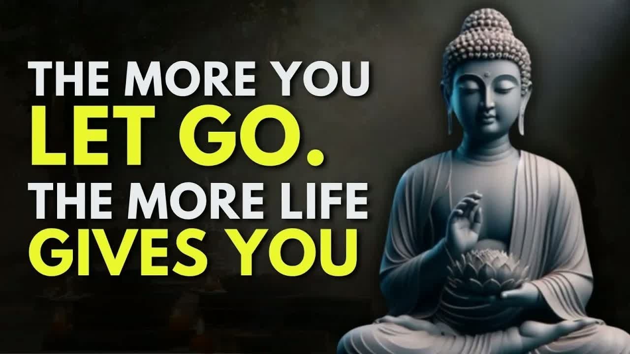 Stop Chasing Life – It Finds You When You LET GO ｜ Buddhist Wisdom fro Letting Go