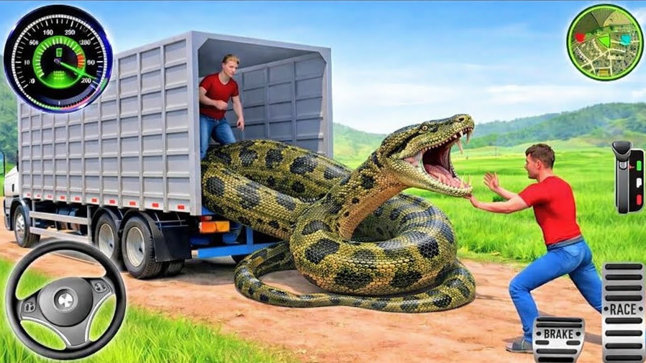 Animal Cargo Track Driving 3D - Animal Transport Cargo Truck 2026 - Android Games /  Gameplay 