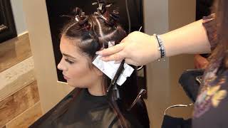 QUICK FULL FOIL CRISSCROSS TECHNQUE  ANDREA SWANSON