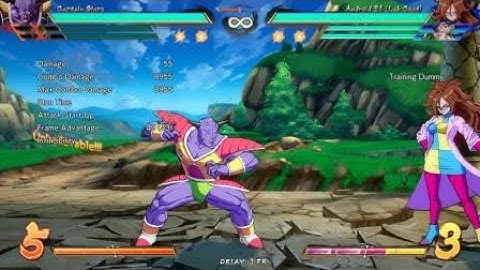 Dbfz piccolo DR combo 1.33