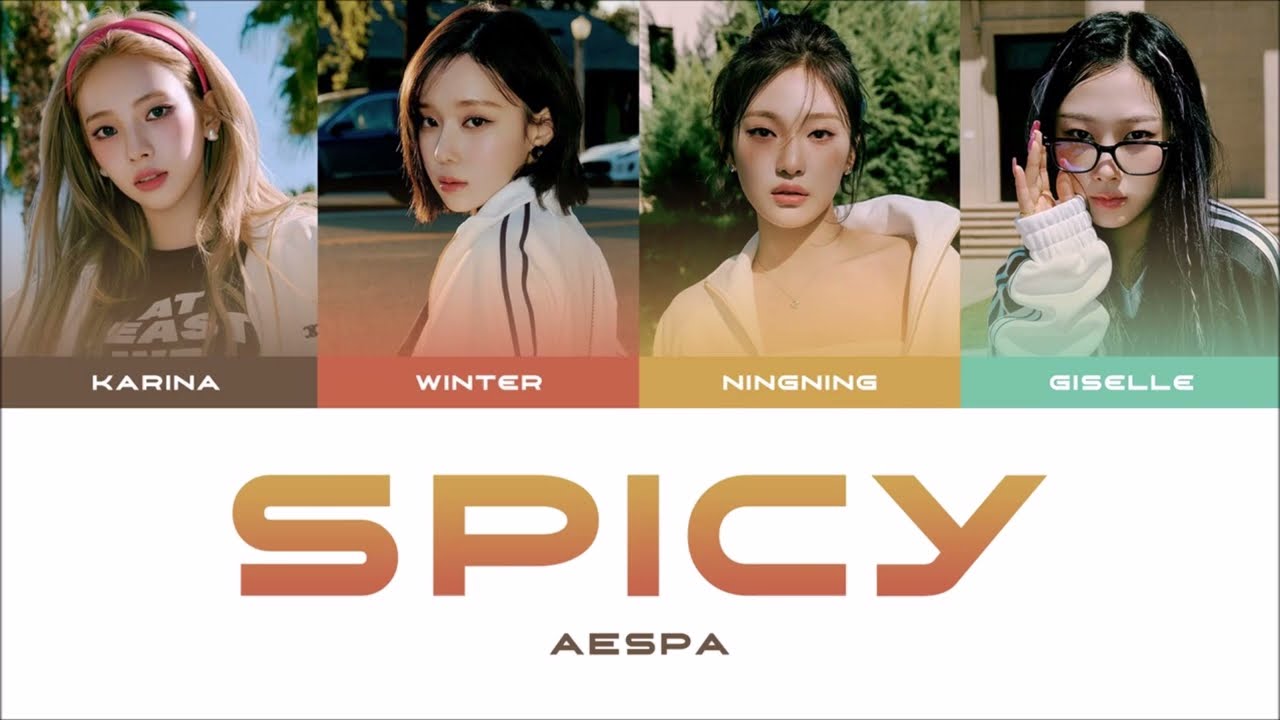 Vietsub | aespa 에스파 'Spicy' Lyrics Video | Color Coded