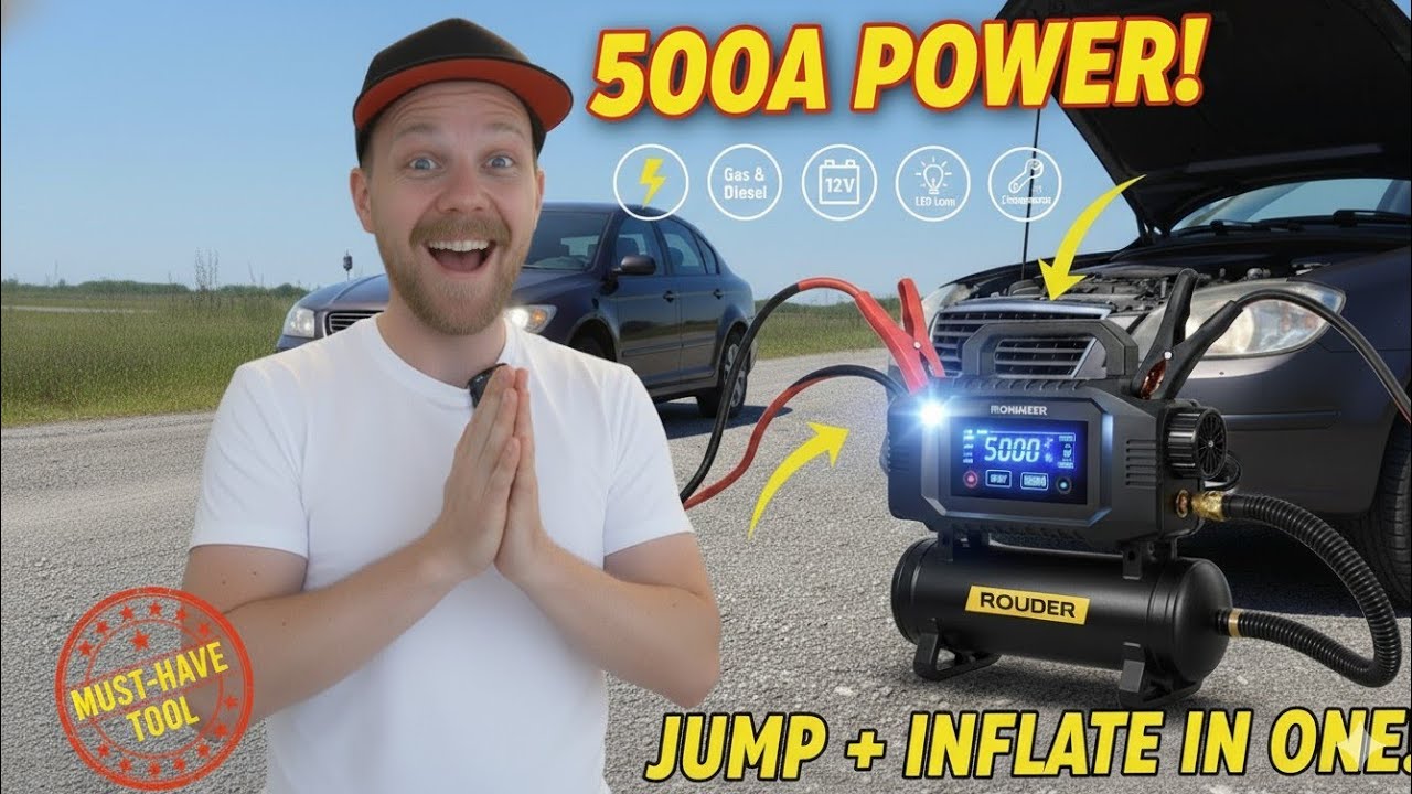 Car Battery Jump Starter link in description 👇👇