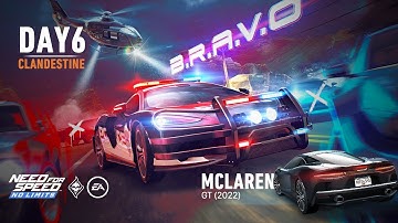 Need For Speed: No Limits | 2022 McLaren GT (B.R.A.V.O - Day 6 | Clandestine)