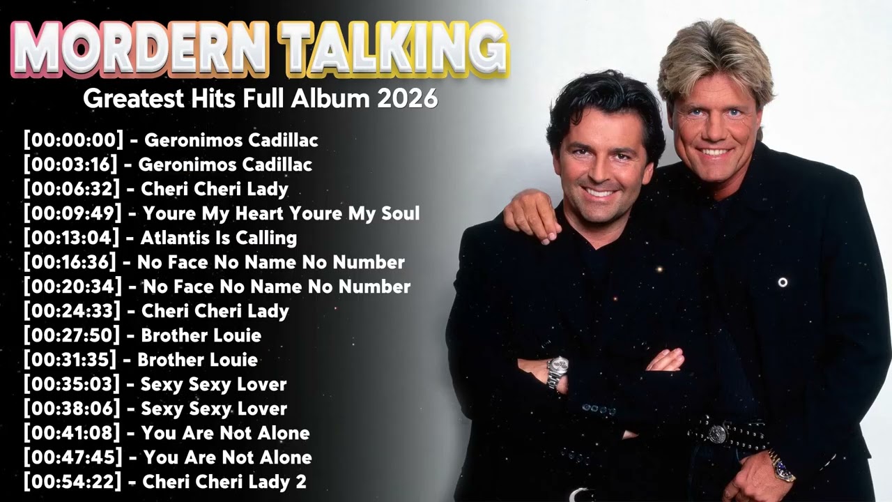 Best of Modern Talking Full Album – Iconic 80s Pop & Disco Hits