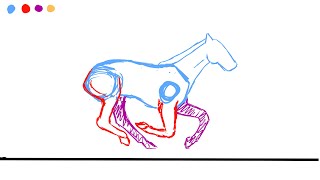 Horse Running | 2D Animation