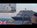 Cunards new ship queen anne arrives in uk