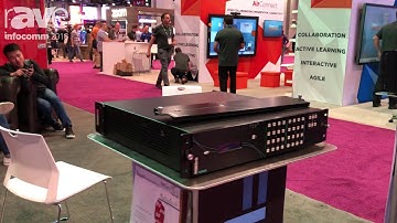 InfoComm 2018: RGBlink Showcases the 4x4 to 32x32 Modular FLEX Matrix Processors