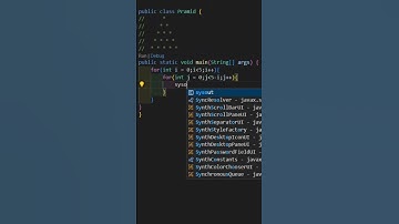 Day - 9  | pyramid pattern java #100daysofcode #100dayschallenge #shorts #ytshort #coding  #java