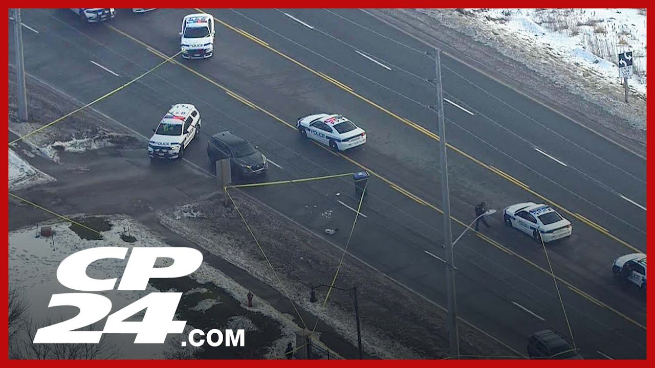 Pedestrian rushed to hospital after being struck by a vehicle in ...