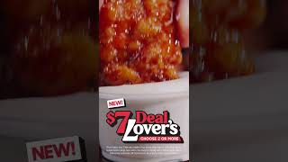7 Deal Lovers Menu  New Deals To Love For Just 7 Each When You Buy 2
