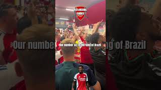 NEW Arsenal Chant Our wall at the back is Gabriel football arsenal arsenalfc pl