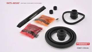 0475-A03AF FRONT BRAKE CALIPER REPAIR KIT FOR MITSUBISHI