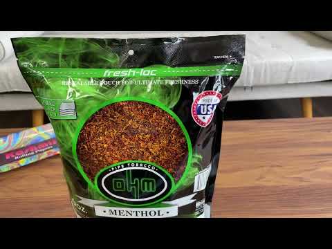 OHM Mint Pipe Tobacco - 5lb Bag