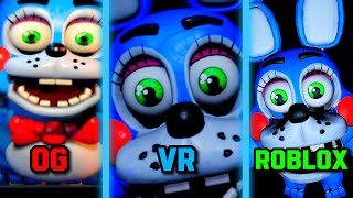 FNAF 2 VS FNAF 2 VR VS ROBLOX