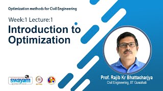 Lec 1: Introduction to Optimization