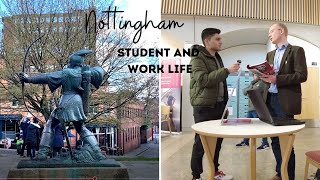 Nottingham Student and Work Life | visited the Postgrad Open Event NTU