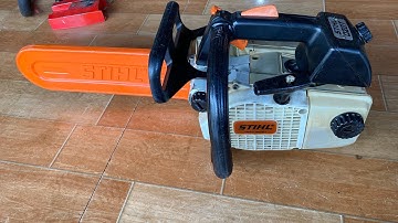 Siêu phẩm cưa xích stihl 020t tay cụt của đức - chi tiết trong video - lh 0345050399