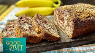 Chocolate swirl banana bread | The Good Stuff with Mary Berg