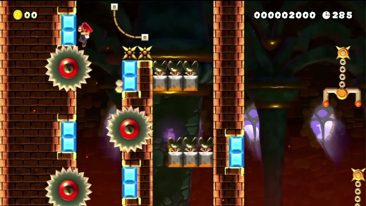 【SMM2 - 1.31% - WR】 初めて作った壁キックコース by そら 【マリオメーカー】