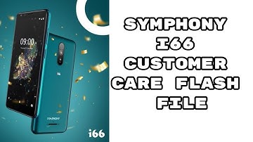 Symphony I66 Flash File