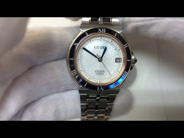 CITIZEN Exceed Euros Eco-Drive AS7075-54A シチズン エクシード