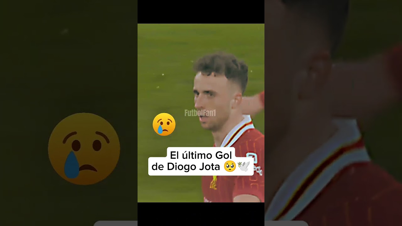 último gol de Diogo Jota 🕊️🥺 