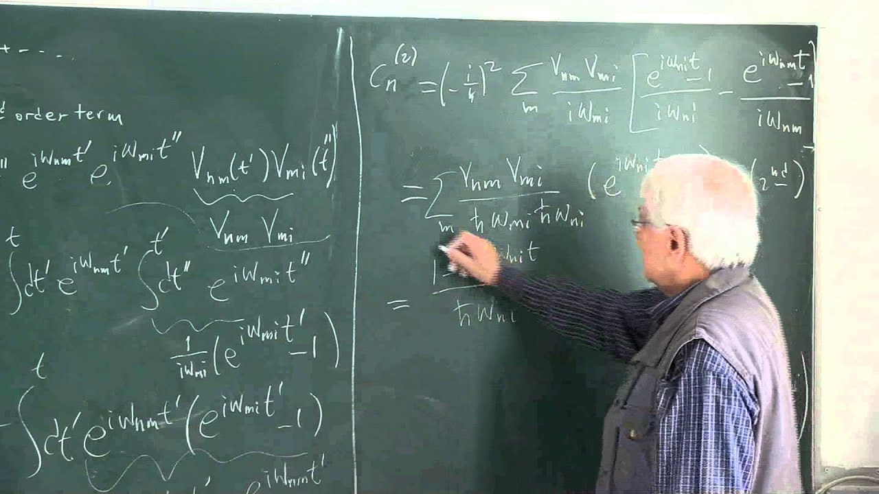 METU - Quantum Mechanics II - Week 5 - Lecture 2 - YouTube