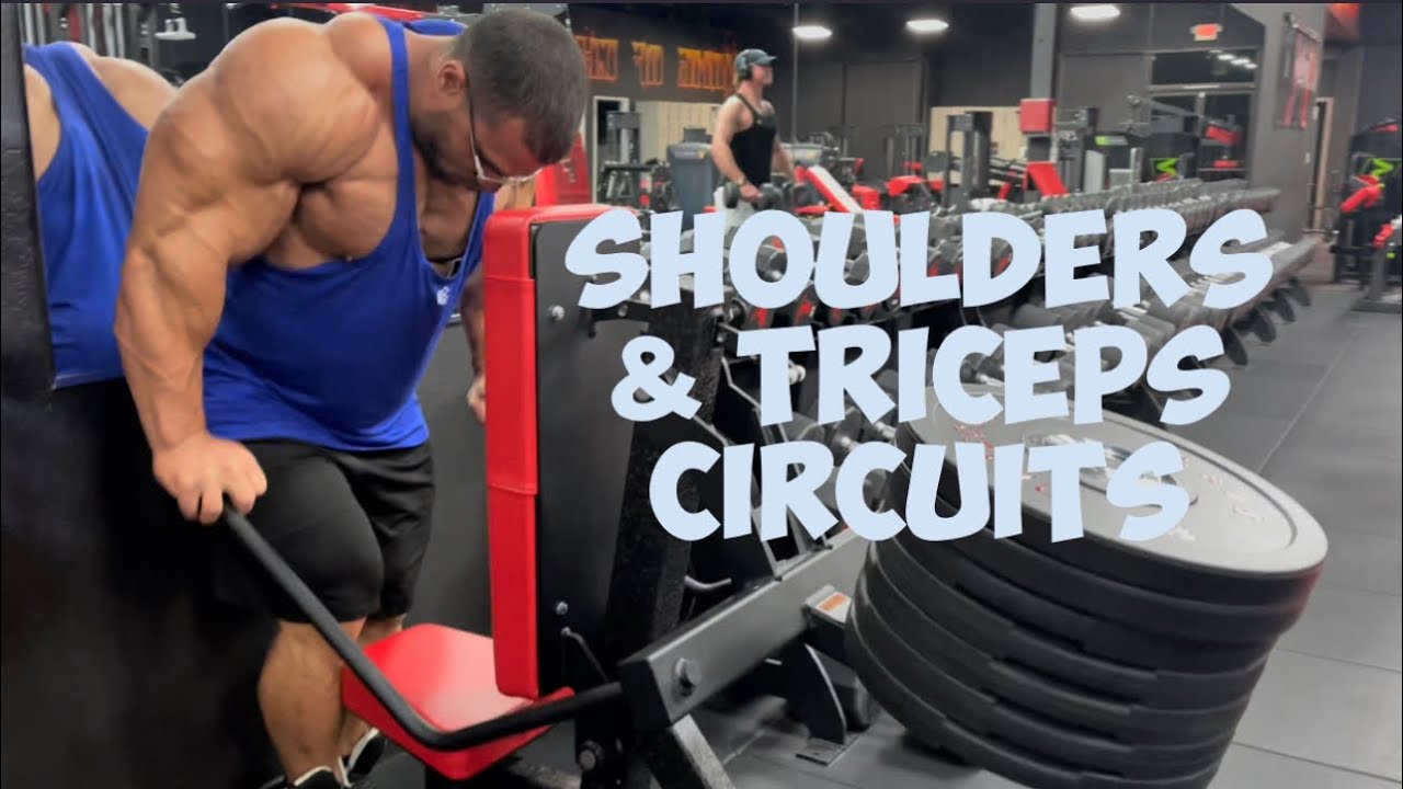 Shoulders & Triceps Workout | تمرين أكتاف وتراي | Hassan Mostafa