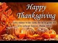 Happy Thanksgiving! / Feliz Dia de Dar Gracia!