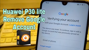 Huawei P30 lite  (MAR-LX1A). Remove Google Account, Bypass FRP. UnlockTool One Click.