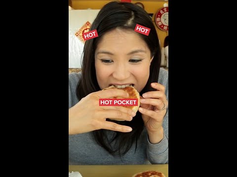 Trying Pie From China