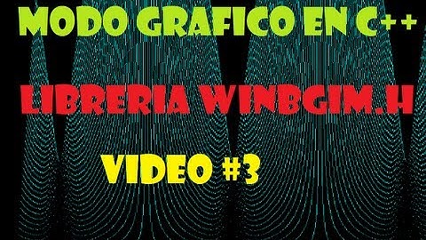 Modo grafico en DEV C++ .Rotar un circulo (3-5) [ Tutorial en español y HD ]