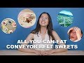 All you can eat conveyor belt sweets in Japan?