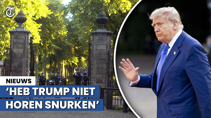 Trump-fan wacht op The Beast: ‘Werd wakker van de helikopter’
