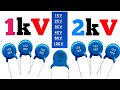 High voltage pf    1kv 2kv 3kv 4kv capacitor pf  electronics verma